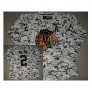 nhl jerseys chicago blackhawks #2 keith camo[patch A]