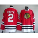 nhl jerseys chicago blackhawks #2 keith red