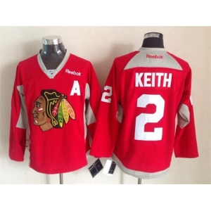 nhl jerseys chicago blackhawks #2 keith red[patch A][new]