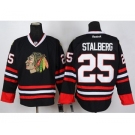 nhl jerseys chicago blackhawks #25 stalberg black