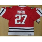 nhl jerseys chicago blackhawks #27 morin red