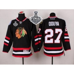 nhl jerseys chicago blackhawks #27 oduya black 2014 Stadium Series[2015 stanley cup][oduya]