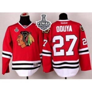 nhl jerseys chicago blackhawks #27 oduya red[2015 stanley cup][oduya]