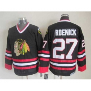 nhl jerseys chicago blackhawks #27 roenick black[roenick]