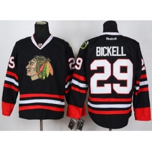 nhl jerseys chicago blackhawks #29 bickell black