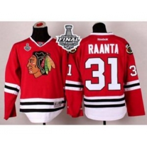 nhl jerseys chicago blackhawks #31 raanta red[2015 stanley cup][raanta]