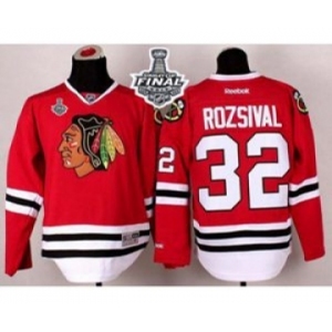 nhl jerseys chicago blackhawks #32 rozsival red[2015 stanley cup][rozsival]