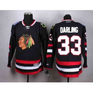 nhl jerseys chicago blackhawks #33 darling black[2014 Stadium Series][darling]