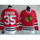 nhl jerseys chicago blackhawks #35 esposito red