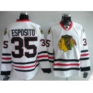 nhl jerseys chicago blackhawks #35 esposito white