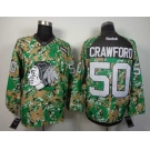 nhl jerseys chicago blackhawks #50 crawford camo