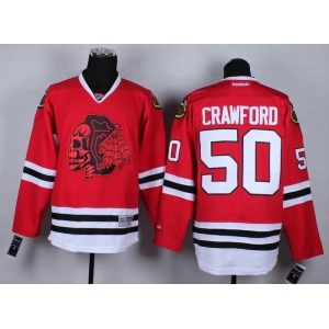 nhl jerseys chicago blackhawks #50 crawford red [2014 new]