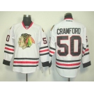 nhl jerseys chicago blackhawks #50 crawford white
