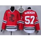 nhl jerseys chicago blackhawks #57 van riemsdyk red-1[the skeleton head][2015 stanley cup]