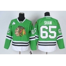 nhl jerseys chicago blackhawks #65 shaw green