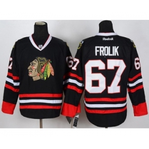 nhl jerseys chicago blackhawks #67 frolik black