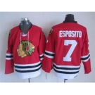 nhl jerseys chicago blackhawks #7 esposito red[m&n][esposito]