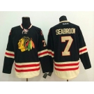 nhl jerseys chicago blackhawks #7 seabrook black[2015 new classic]