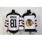 nhl jerseys chicago blackhawks #81 hossa white[2016 stadium]