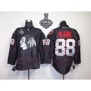 nhl jerseys chicago blackhawks #88 kane black ice[2015 stanley cup]