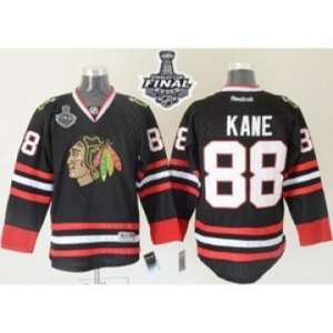 nhl jerseys chicago blackhawks #88 kane black[2015 stanley cup]