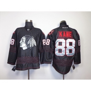 nhl jerseys chicago blackhawks #88 kane full black