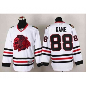 nhl jerseys chicago blackhawks #88 patrick kane white[the skeleton head]