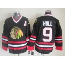 nhl jerseys chicago blackhawks #9 hull black[patch A]