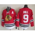 nhl jerseys chicago blackhawks #9 hull red[m&n][patch A]