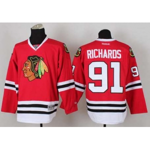 nhl jerseys chicago blackhawks #91 richards red
