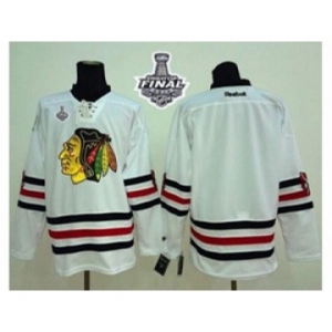 nhl jerseys chicago blackhawks blank white[2015 winter classic][2015 stanley cup]