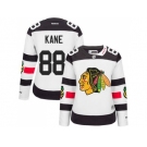 Women Chicago Blackhawks #88 Patrick Kane White 2016 Stadium Series Stitched NHL Jersey