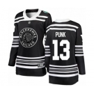 Women's Chicago Blackhawks #13 CM Punk Black 2019 Winter Classic Fanatics Branded Breakaway NHL Jersey