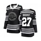 Women's Chicago Blackhawks #27 Adam Boqvist Black 2019 Winter Classic Fanatics Branded Breakaway NHL Jersey