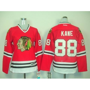 women nhl jerseys chicago blackhawks #88 kane red