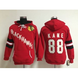 women nhl jerseys chicago blackhawks #88 kane red[pullover hooded sweatshirt]