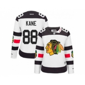 women nhl jerseys chicago blackhawks #88 kane white[2016 stadium]