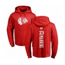 NHL Adidas Chicago Blackhawks #23 Brandon Manning Red One Color Backer Pullover Hoodie