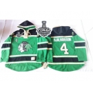 NHL Chicago Blackhawks #4 Niklas Hjalmarsson Green St. Patrick's Day McNary Lace Hoodie 2015 Stanley Cup Stitched Jerseys