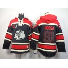 nhl jerseys chicago blackhawks #81 hossa red-black[pullover hooded sweatshirt][the skeleton head]