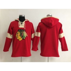 nhl jerseys chicago blackhawks blank red-cream[pullover hooded sweatshirt]