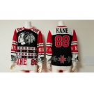 NHL Chicago Blackhawks #88 Patrick Kane Black Red Sweater