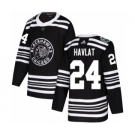 Youth Adidas Chicago Blackhawks #24 Martin Havlat Authentic Black 2019 Winter Classic NHL Jersey