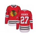 Youth Adidas Chicago Blackhawks #27 Jeremy Roenick Premier Red Home NHL Jersey