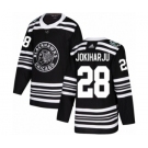 Youth Adidas Chicago Blackhawks #28 Henri Jokiharju Authentic Black 2019 Winter Classic NHL Jersey