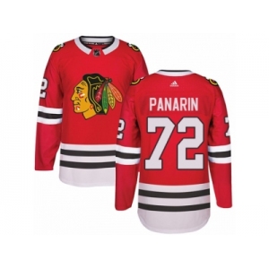 Youth Adidas Chicago Blackhawks #72 Artemi Panarin Authentic Red Home NHL Jersey