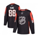 Youth Adidas Chicago Blackhawks #88 Patrick Kane Authentic Black 2018 All-Star Central Division NHL Jersey