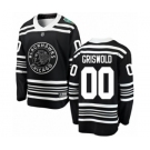 Youth Chicago Blackhawks #00 Clark Griswold Black 2019 Winter Classic Fanatics Branded Breakaway NHL Jersey