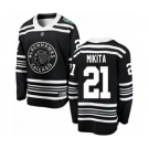 Youth Chicago Blackhawks #21 Stan Mikita Black 2019 Winter Classic Fanatics Branded Breakaway NHL Jersey