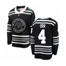 Youth Chicago Blackhawks #4 Bobby Orr Black 2019 Winter Classic Fanatics Branded Breakaway NHL Jersey